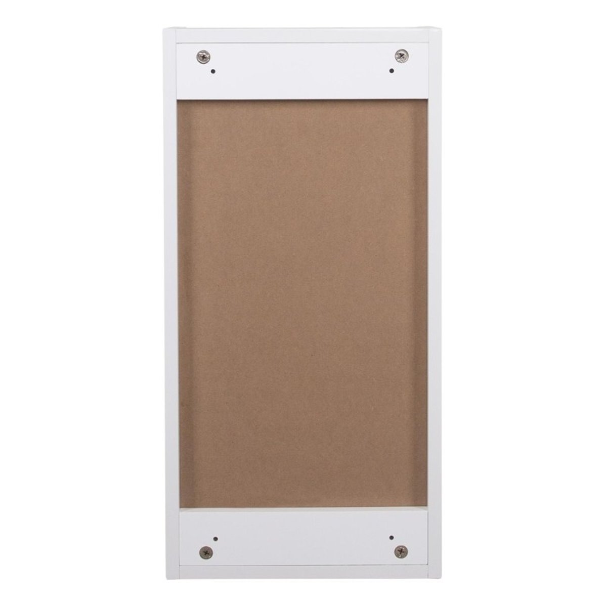 Armoire de toilette 60cm double porte avec miroir WILL blanc brillant, MOB IN