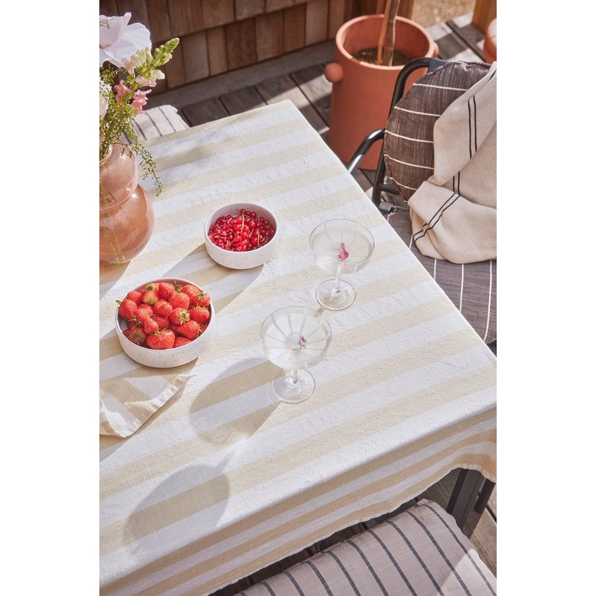 verre en verre à rayures LIVING gris, OYOY LIVING DESIGN