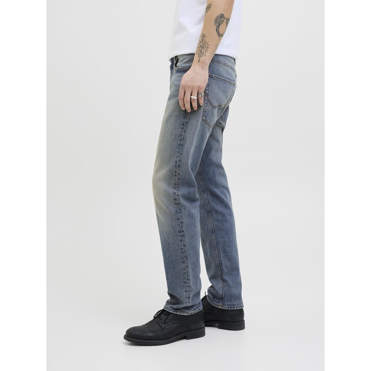 Jean Coupe Tapered blue denim, JACK & JONES