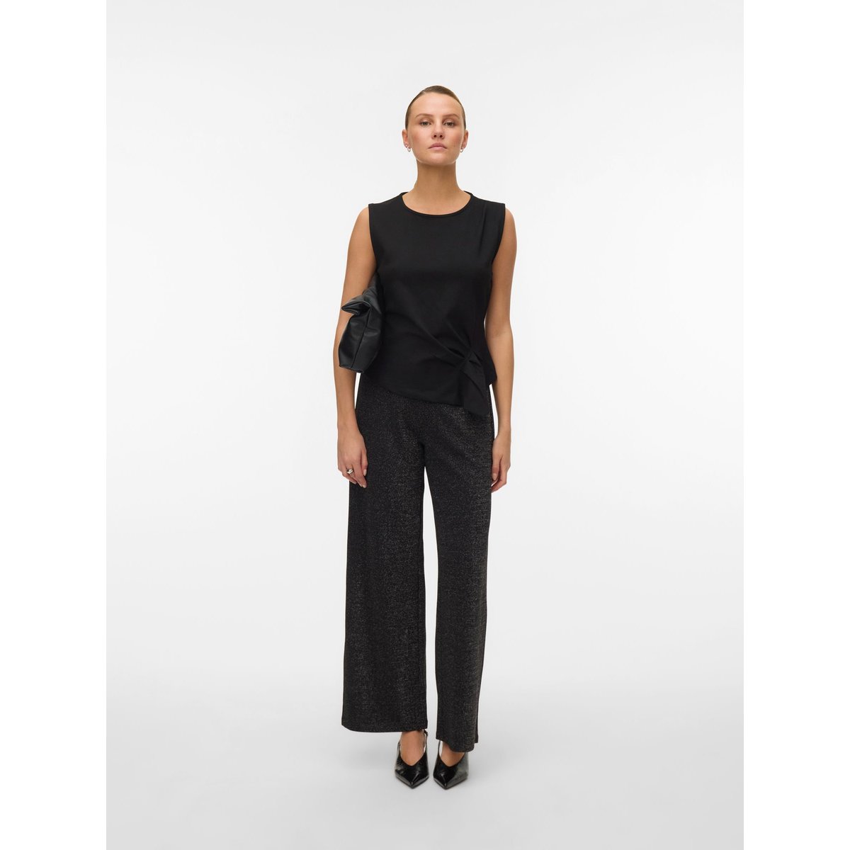 Top noire - black, VERO MODA