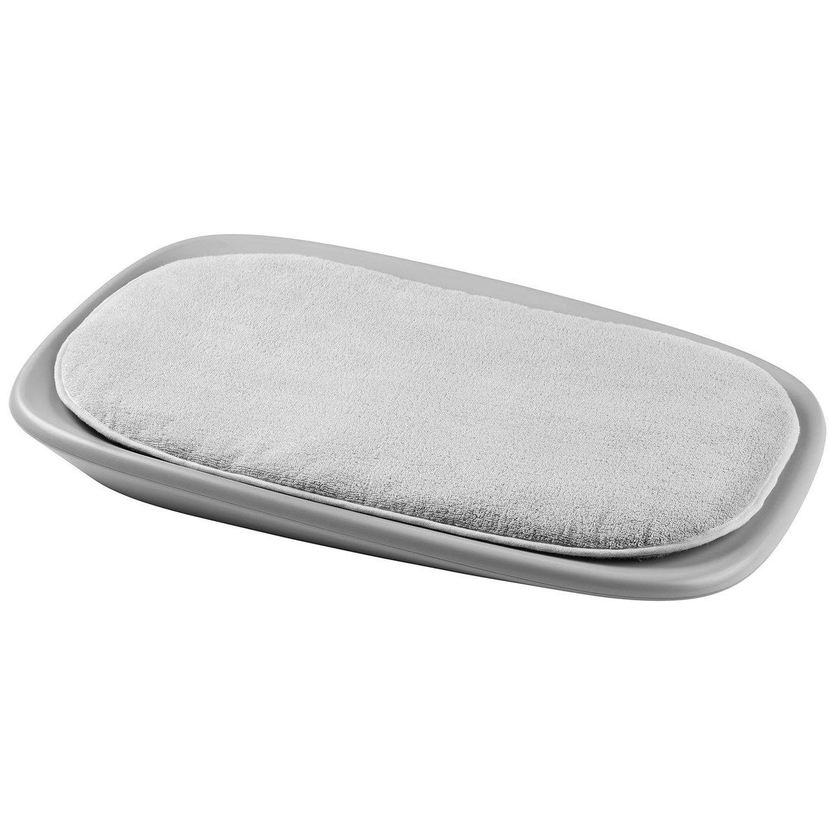 Coussin en éponge pour matelas à langer gris, NATTOU