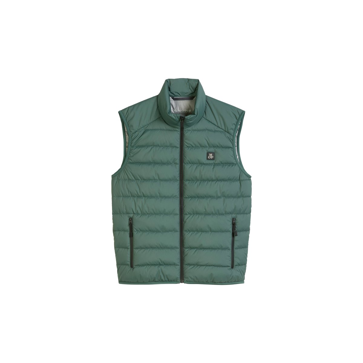 Gilet matelassé regular avec sac de rangement pratique vert, MARC O'POLO