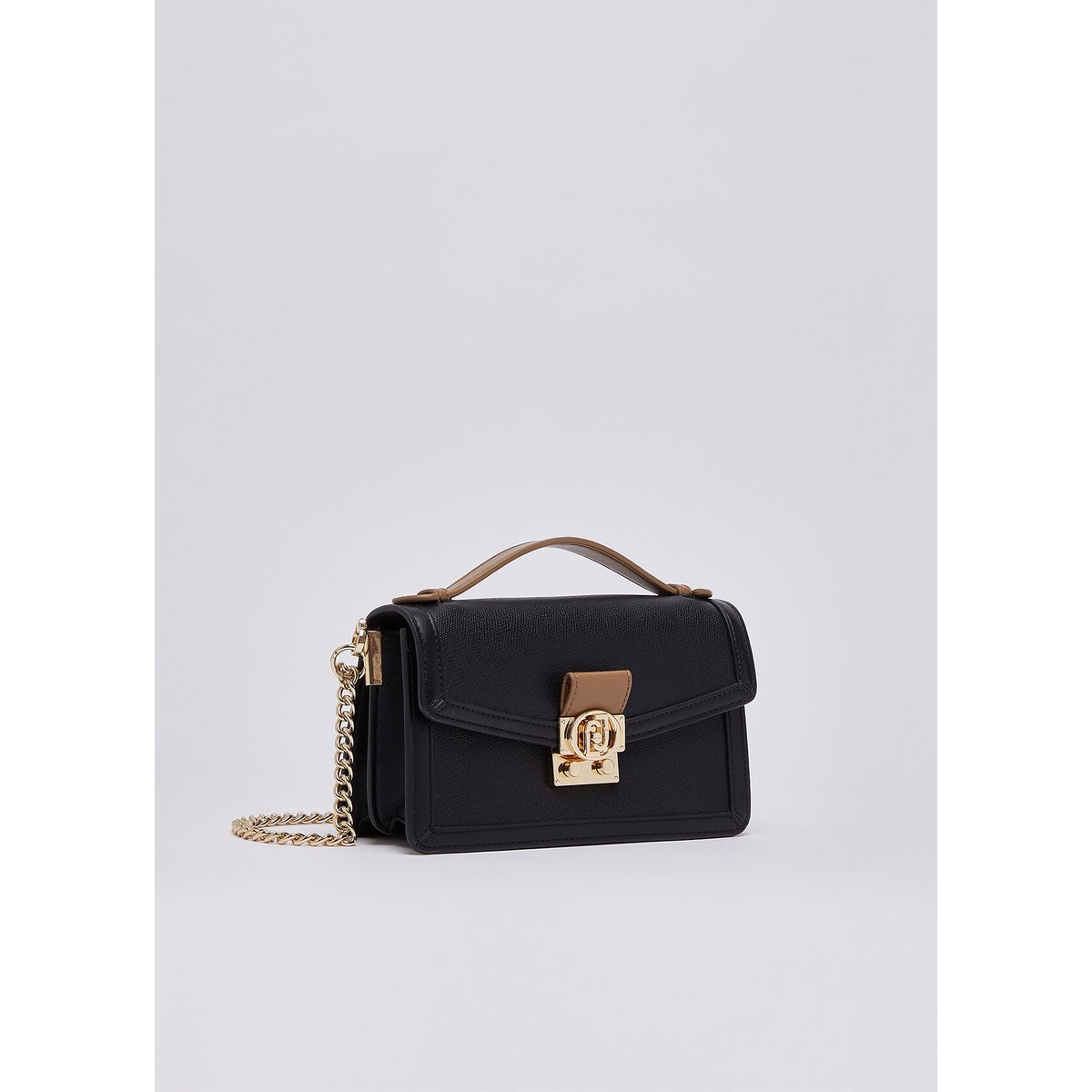 Sac bandoulière format petit noir, LIU JO