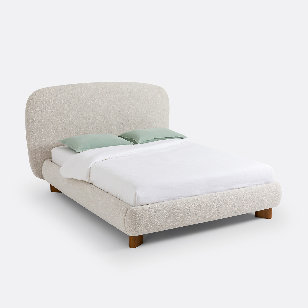 Tête de lit tissu bouclette, Mila ecru, LA REDOUTE INTERIEURS