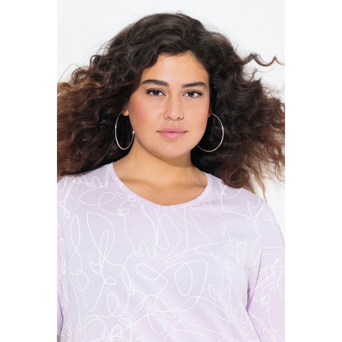 T-shirt lavande, ULLA POPKEN