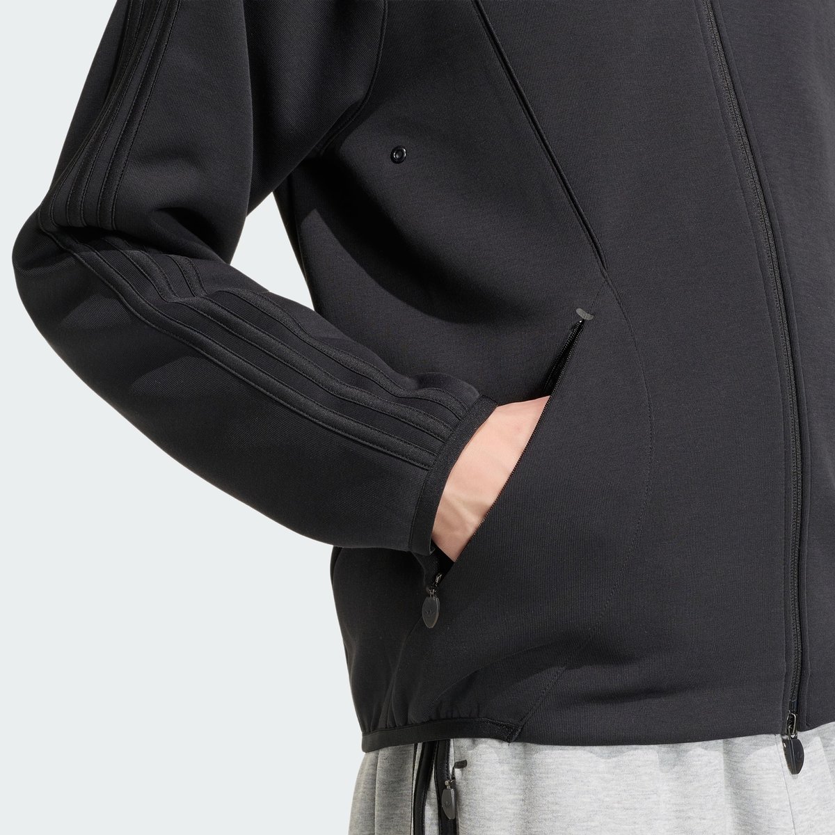 Veste À Capuche Zip Intégral Spacer Cutline Teamgeist 26 Veste À Capuche Zip Intégral Spacer Cutline Teamgeist 26 black, adidas Originals