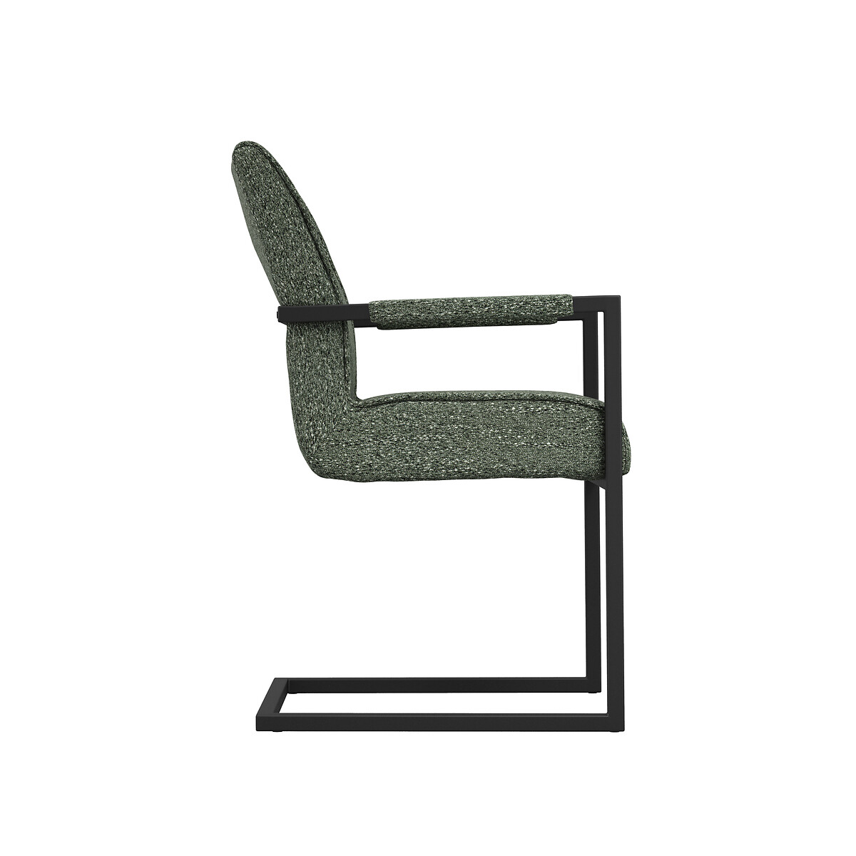 Daniel Dining Chair with Metal Arms (Set of 2) pigeon grey, ÉDITÉ