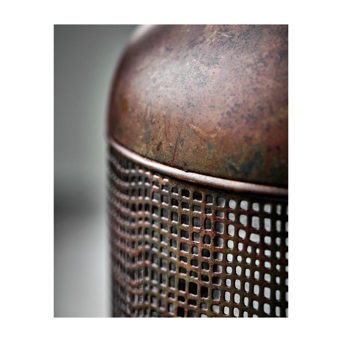 Lanterne Nett 37 cm marron, HOUSE DOCTOR