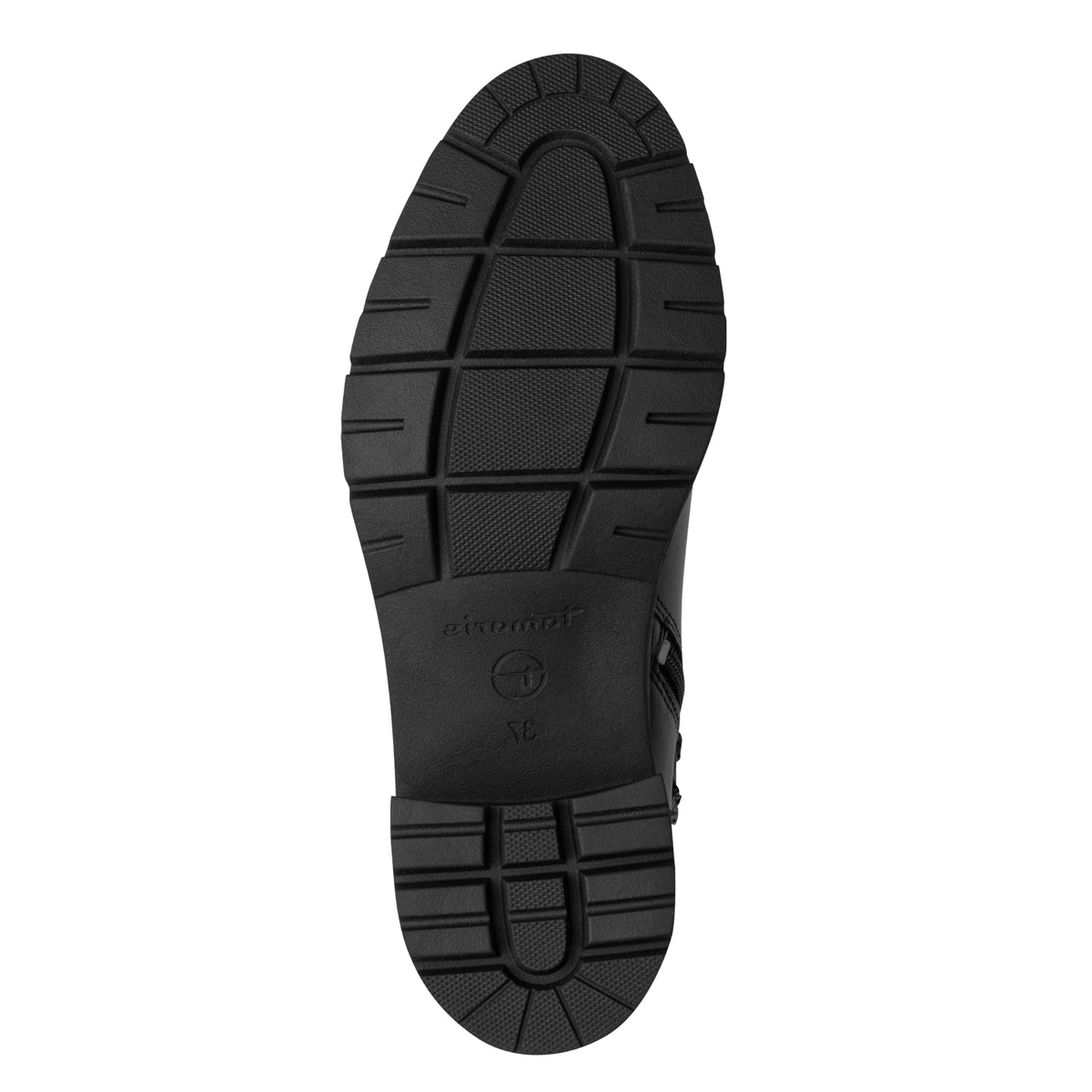 Bottines plates noir, TAMARIS