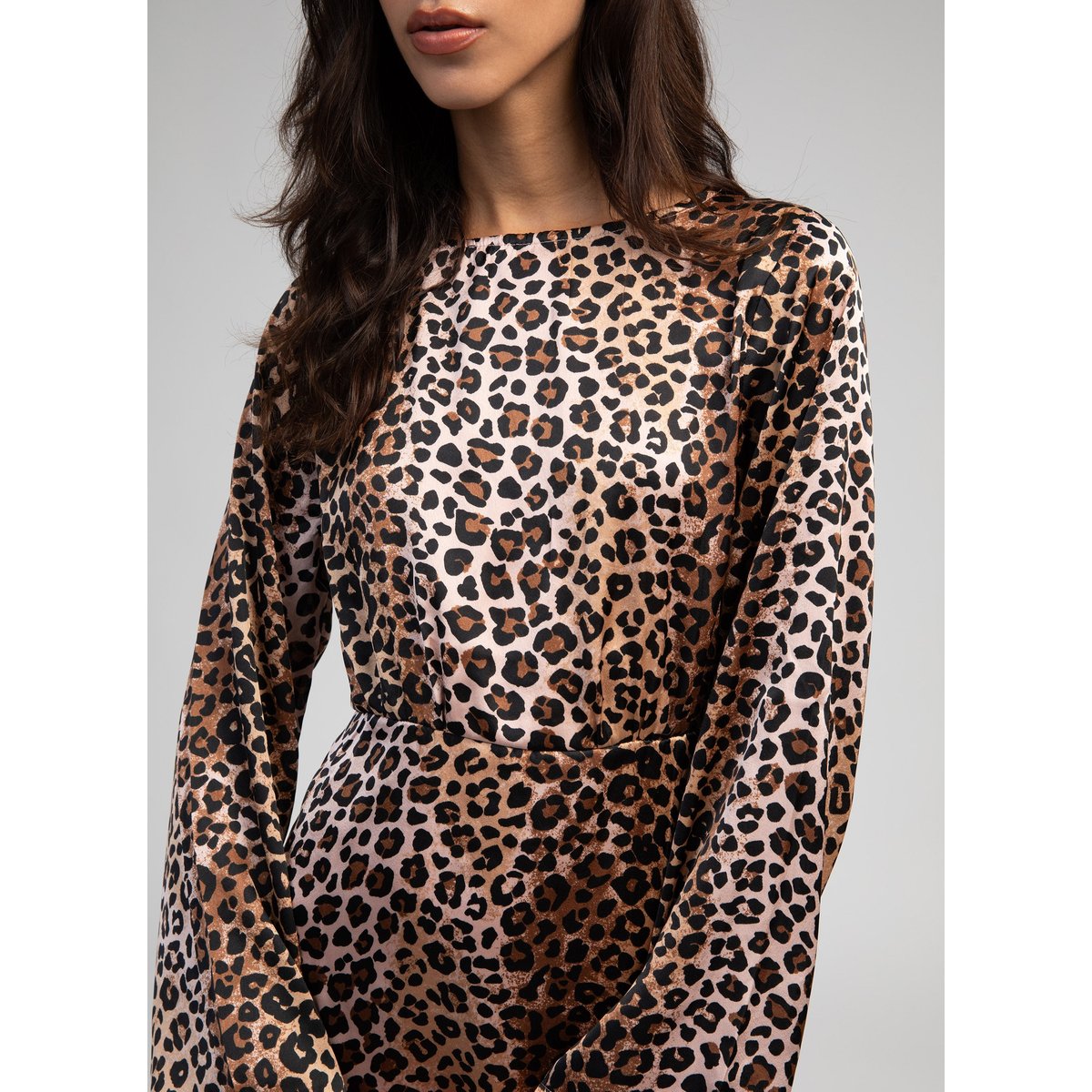 Robe Midi OMELIE louvy chocolat, AN'GE
