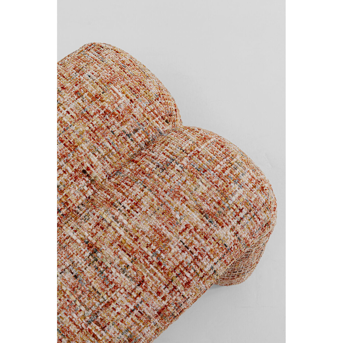 Hocker Lilja Melange braun, KARE DESIGN