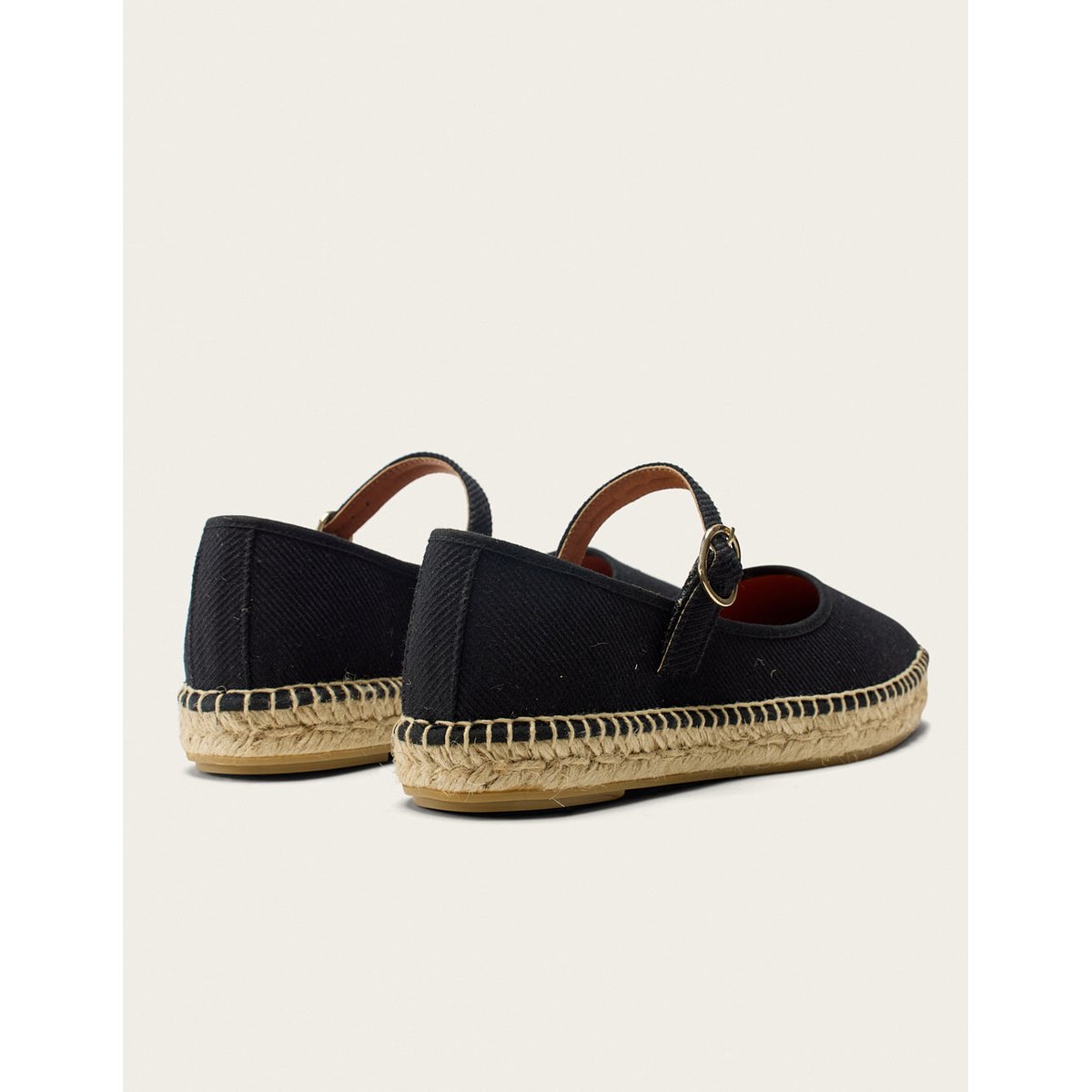 Espadrilles BEBI toile noir, ODAJE