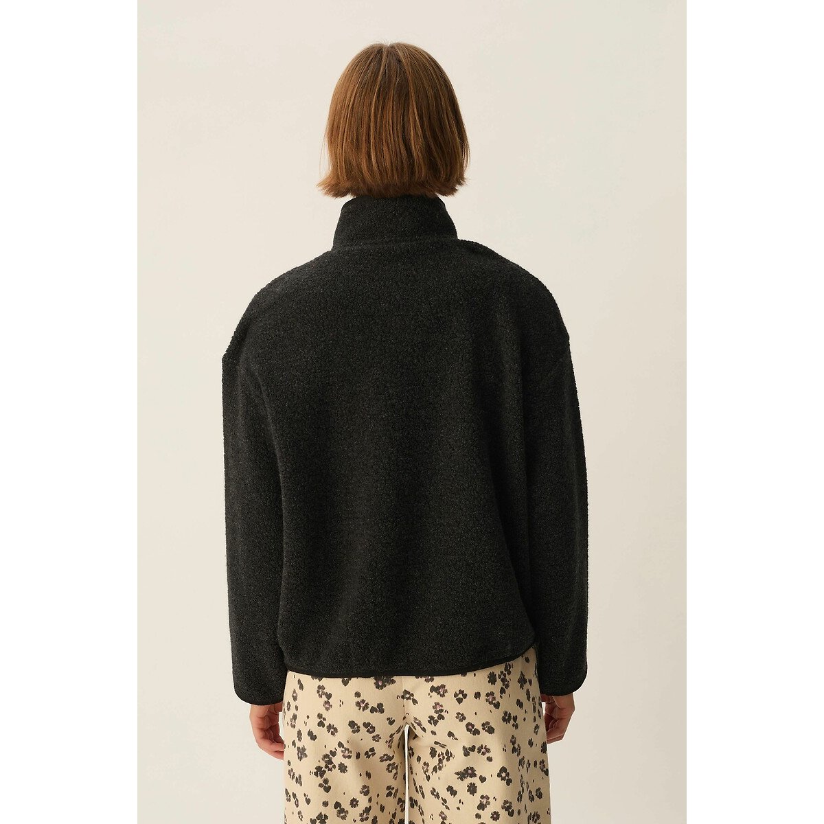 Zlavina Knitted High Neck Jacket 90000057, DES PETITS HAUTS