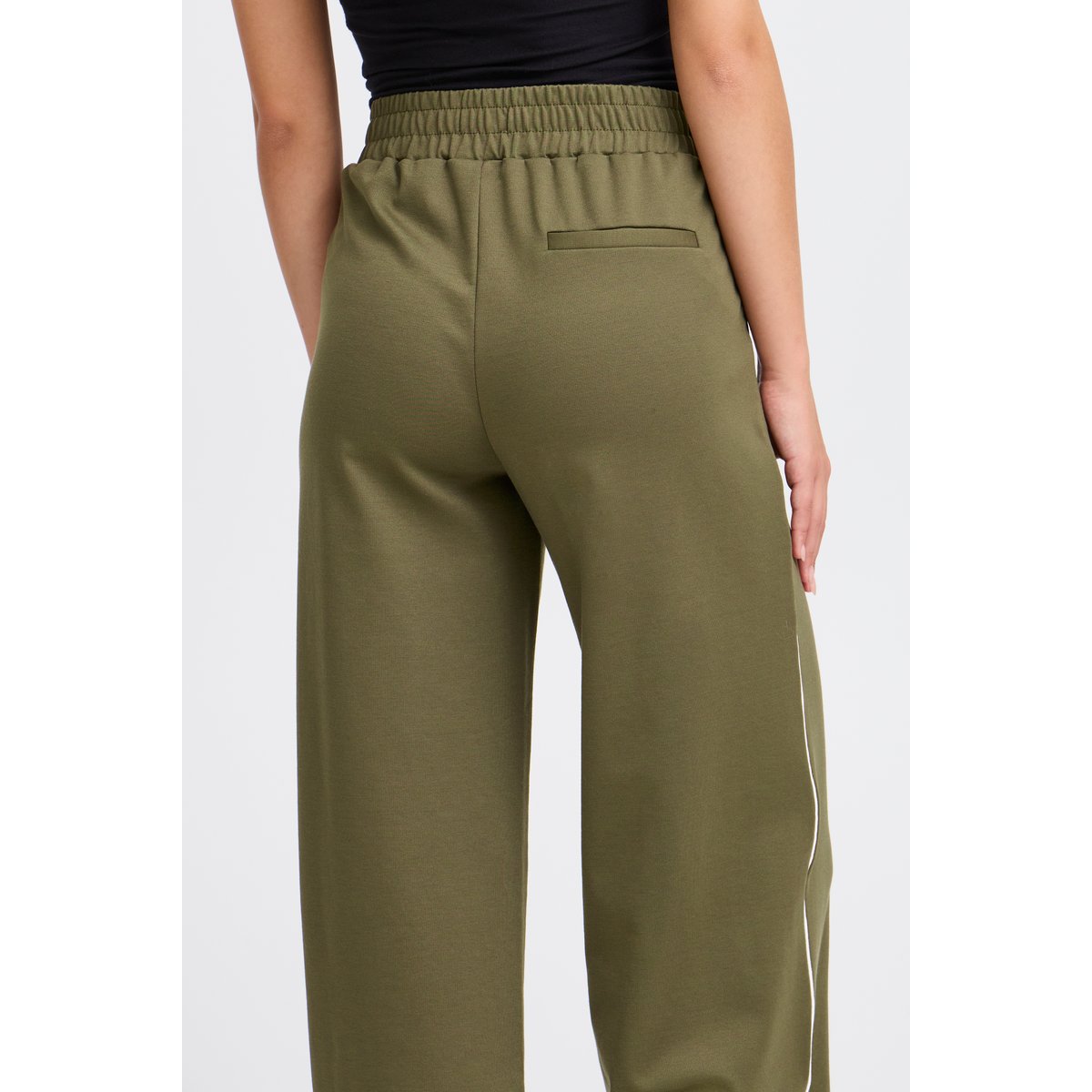 Pantalon large à taille haute kalamata, ICHI