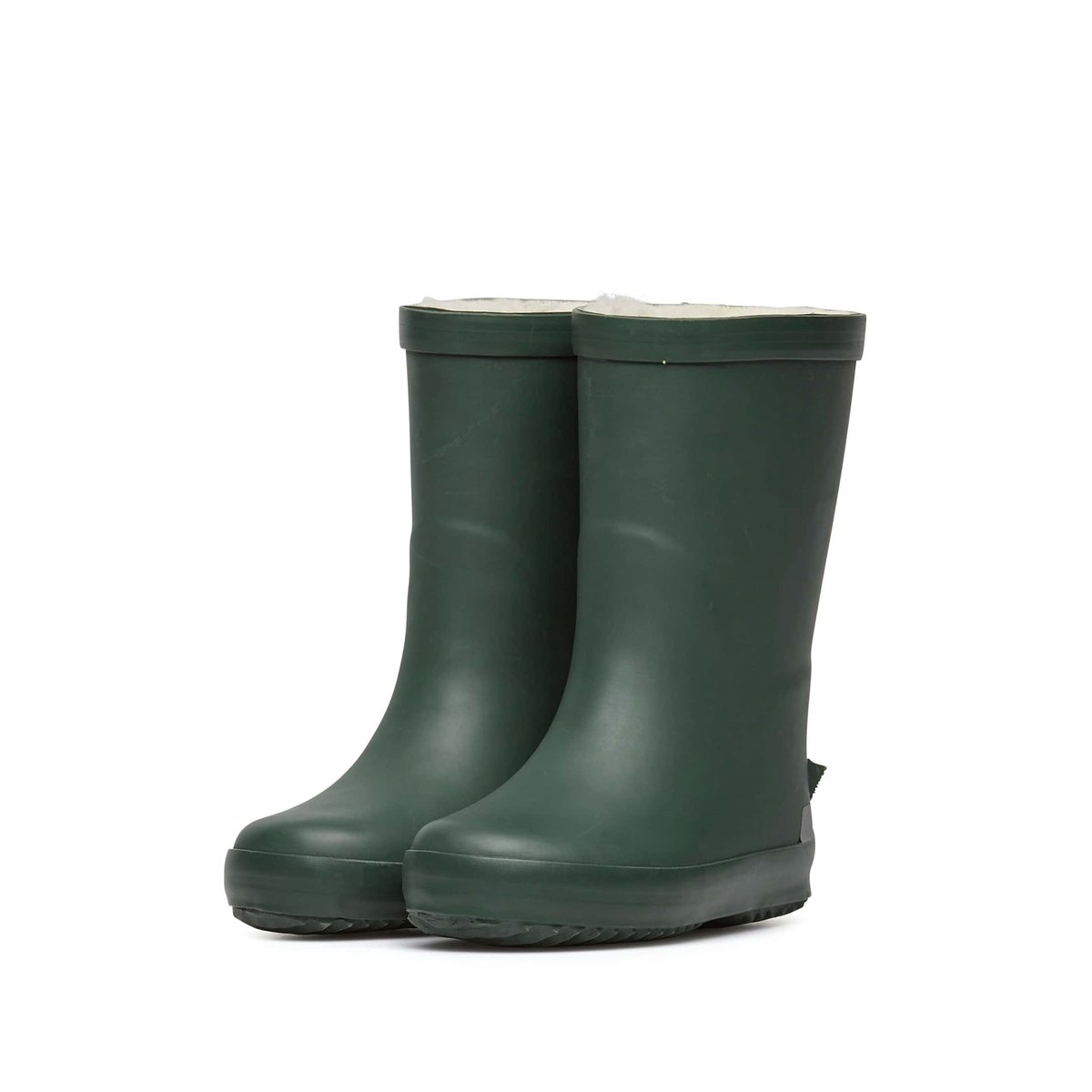 Bottes de pluie RAINBOOT WARM. vert foncé-, NATURINO