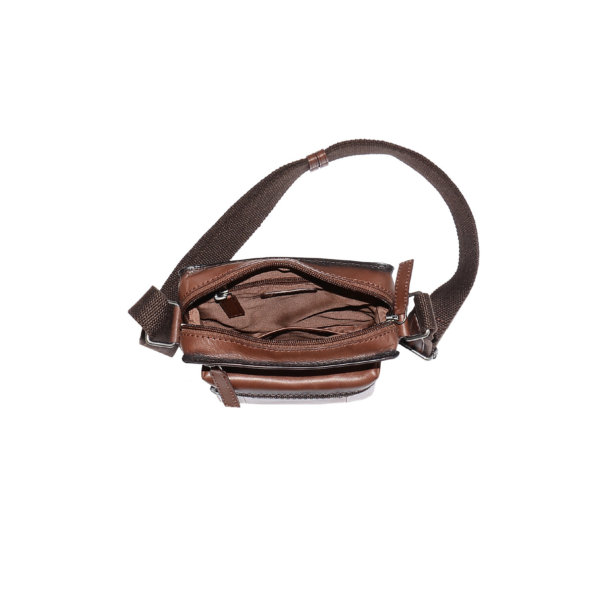 Bolsa em pele Dakota, DAKAR castanho, DAKAR
