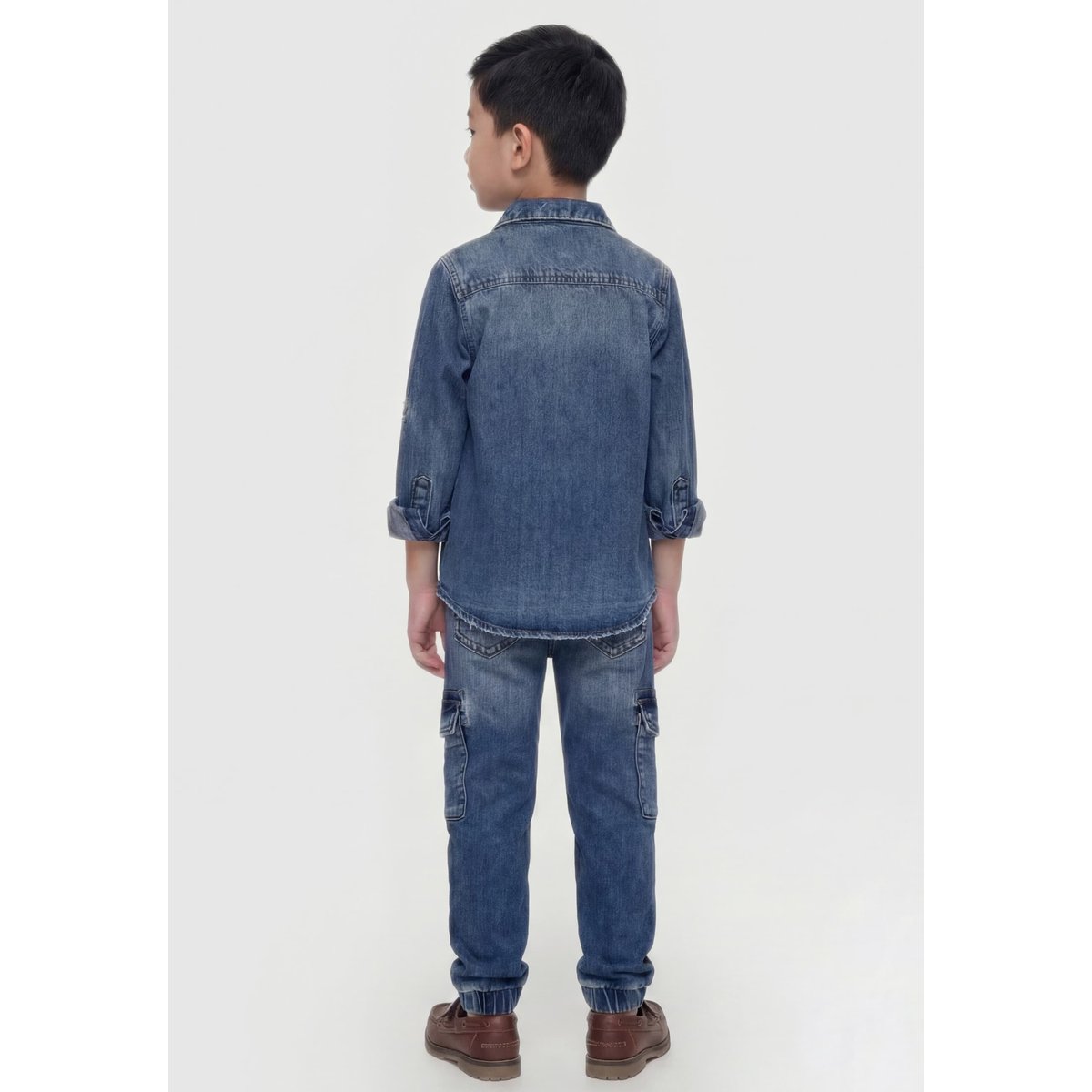 Chemise En Denim bleu, GUESS KIDS
