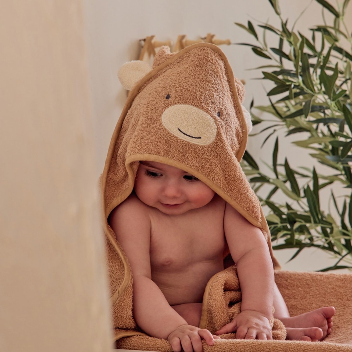 Cape de bain beige, NOUKIE'S