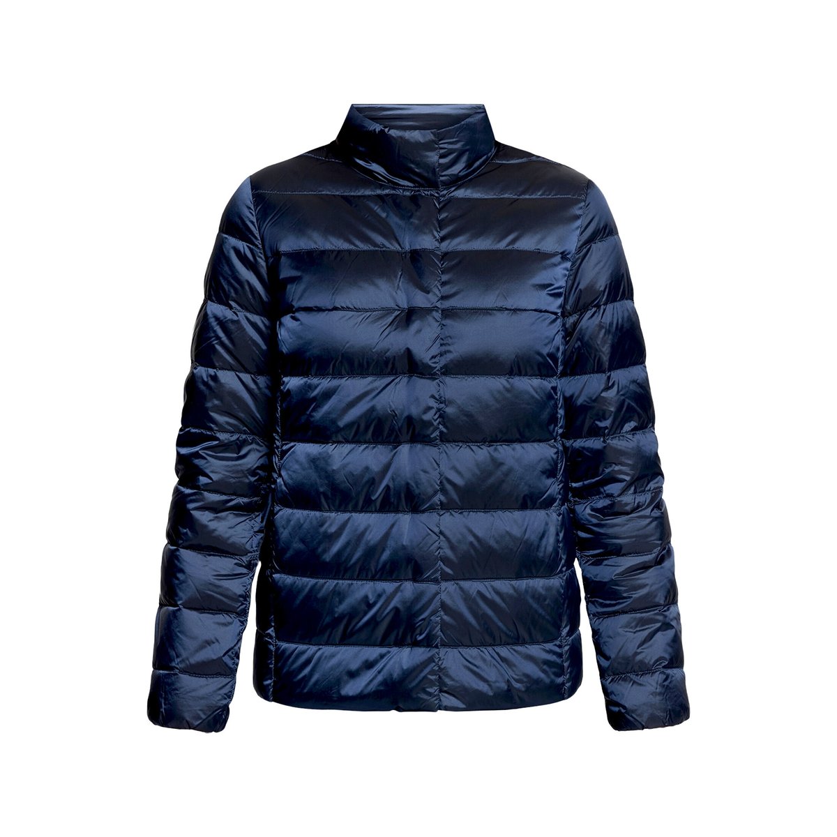 Doudoune surpiquée à col droit dress blues, BETTY BARCLAY
