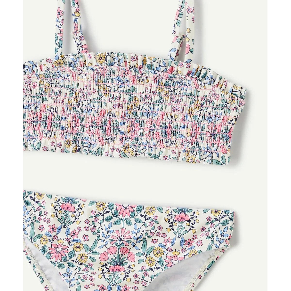 Maillot de bain 2 pièces imprimé fleur, TAPE A L'OEIL