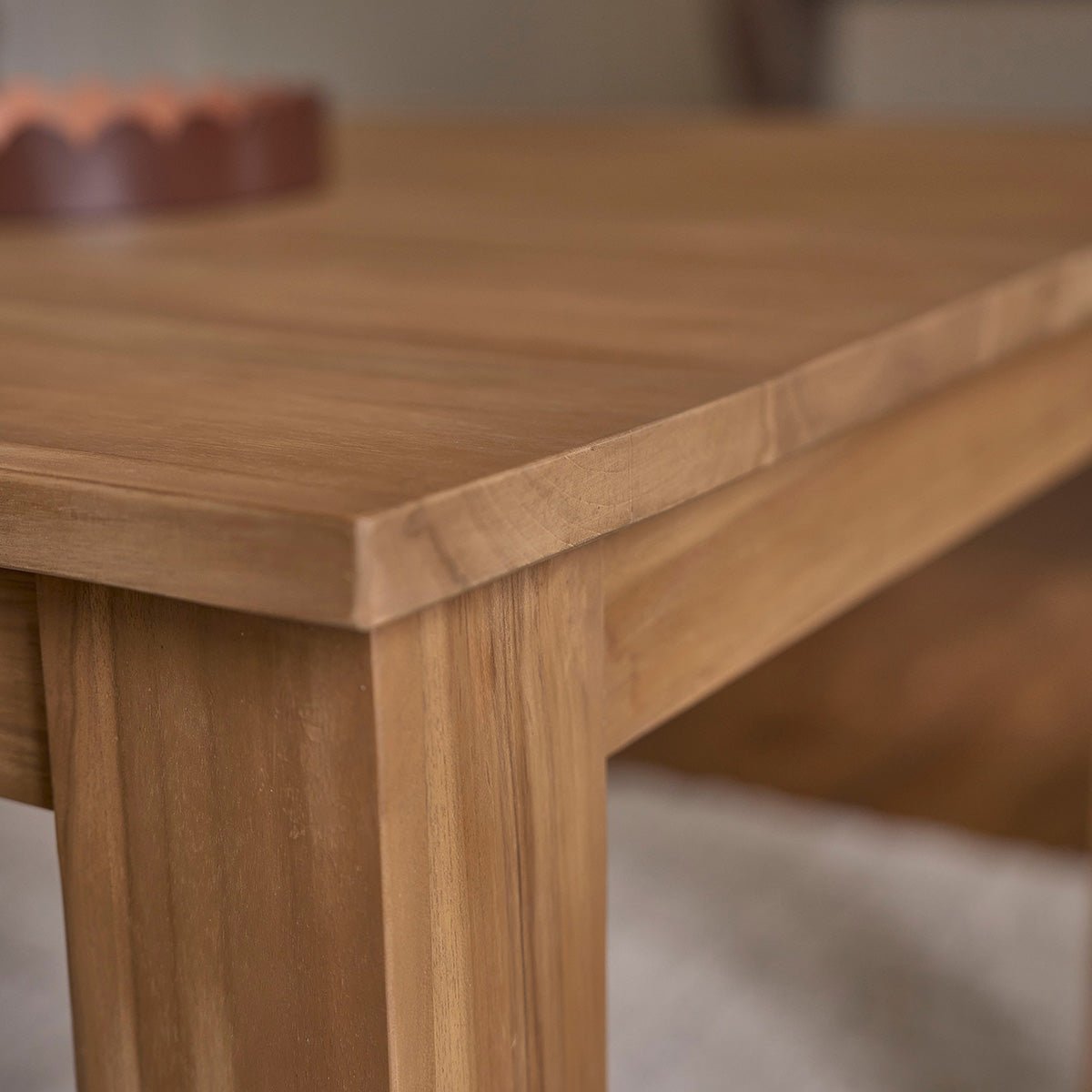 Table en teck massif 8 pers. BOSTON naturel, BERAH GETAH