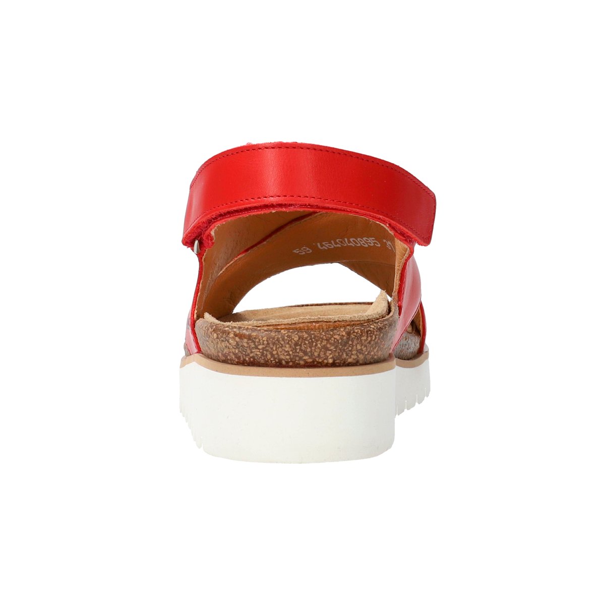 Sandales en cuir TALLY rouge p5133565, MEPHISTO