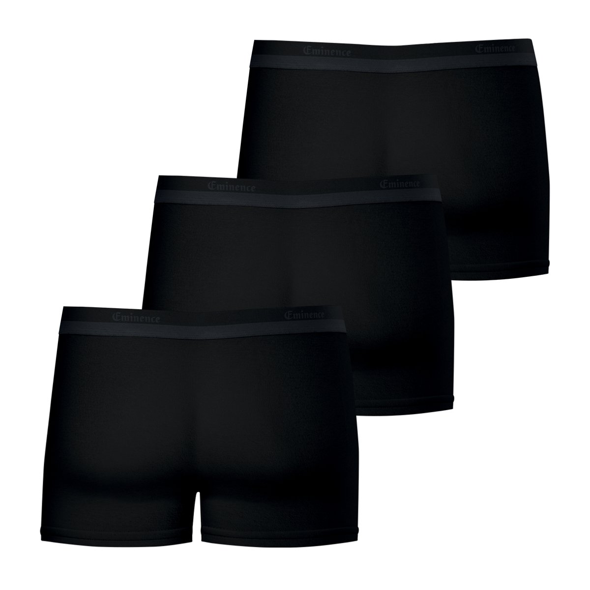 Lot de 3 boxers premium Studio noir, EMINENCE