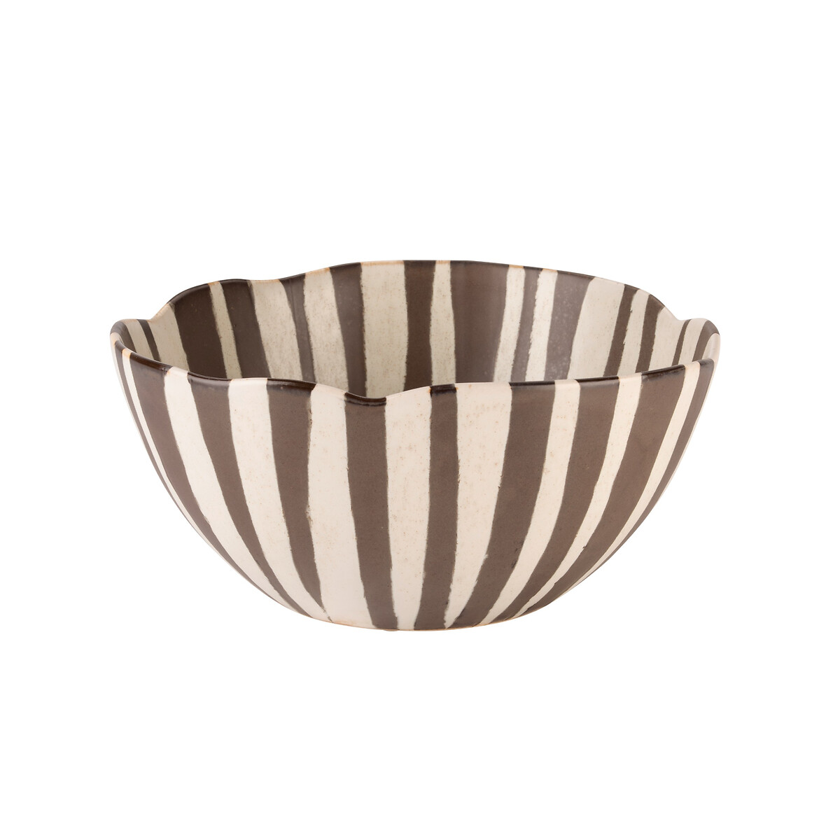 MADE.COM Bernardo Serving Bowl brown , MADE