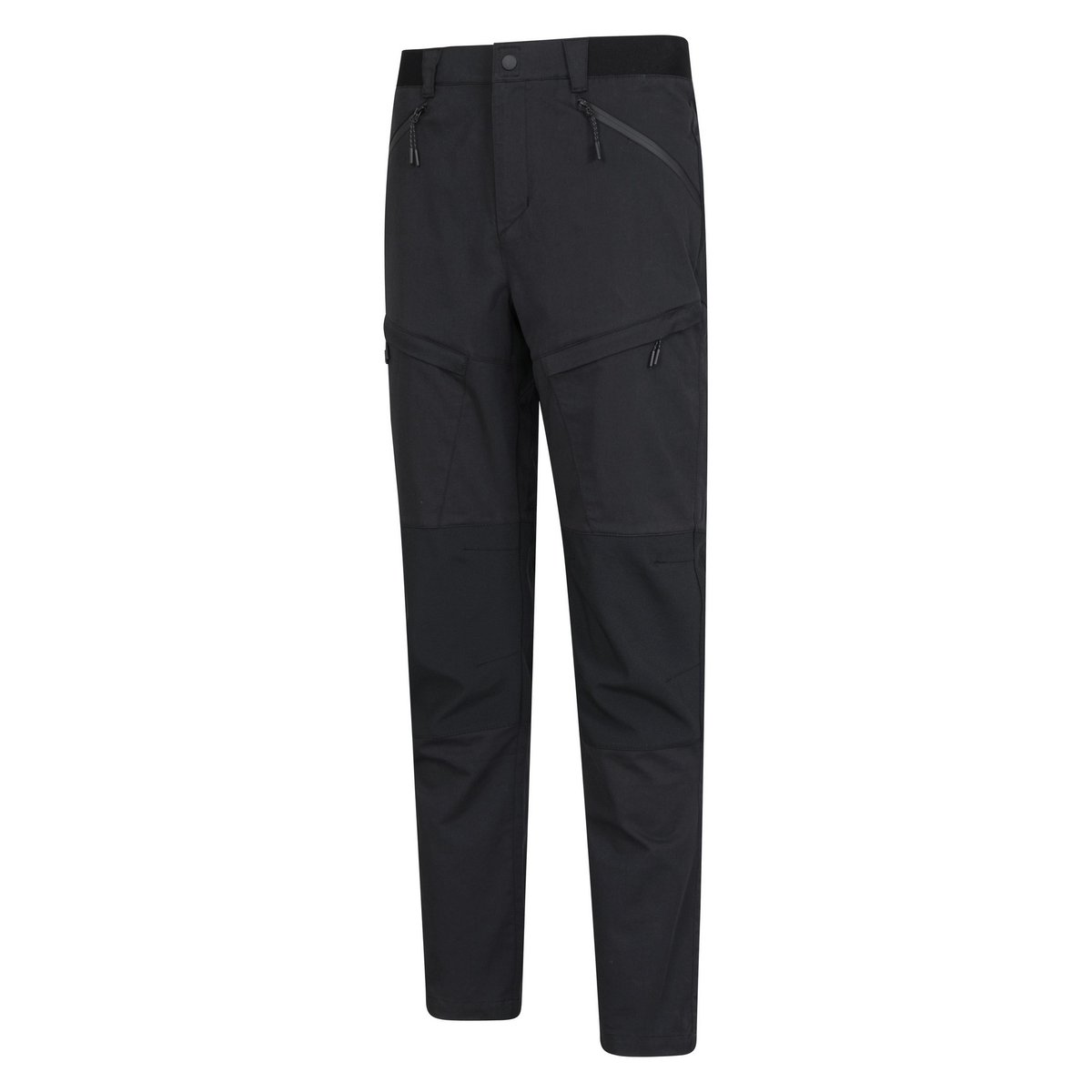 Pantalon uni de randonnée JUNGLE noir, MOUNTAIN WAREHOUSE