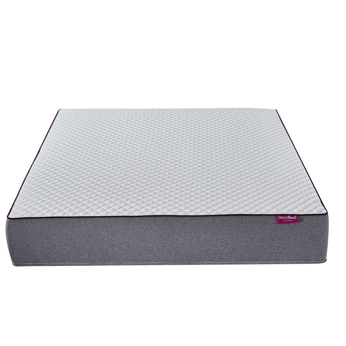 SleepSoul Paradise Pocket Sprung Mattress white/grey, SLEEPSOUL