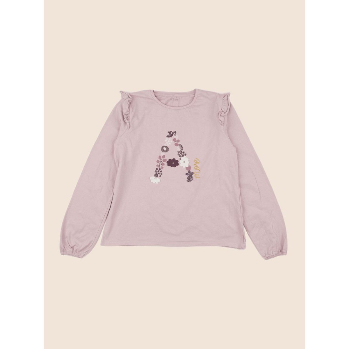 Tee-shirt - Etat satisfaisant rose, VERTBAUDET