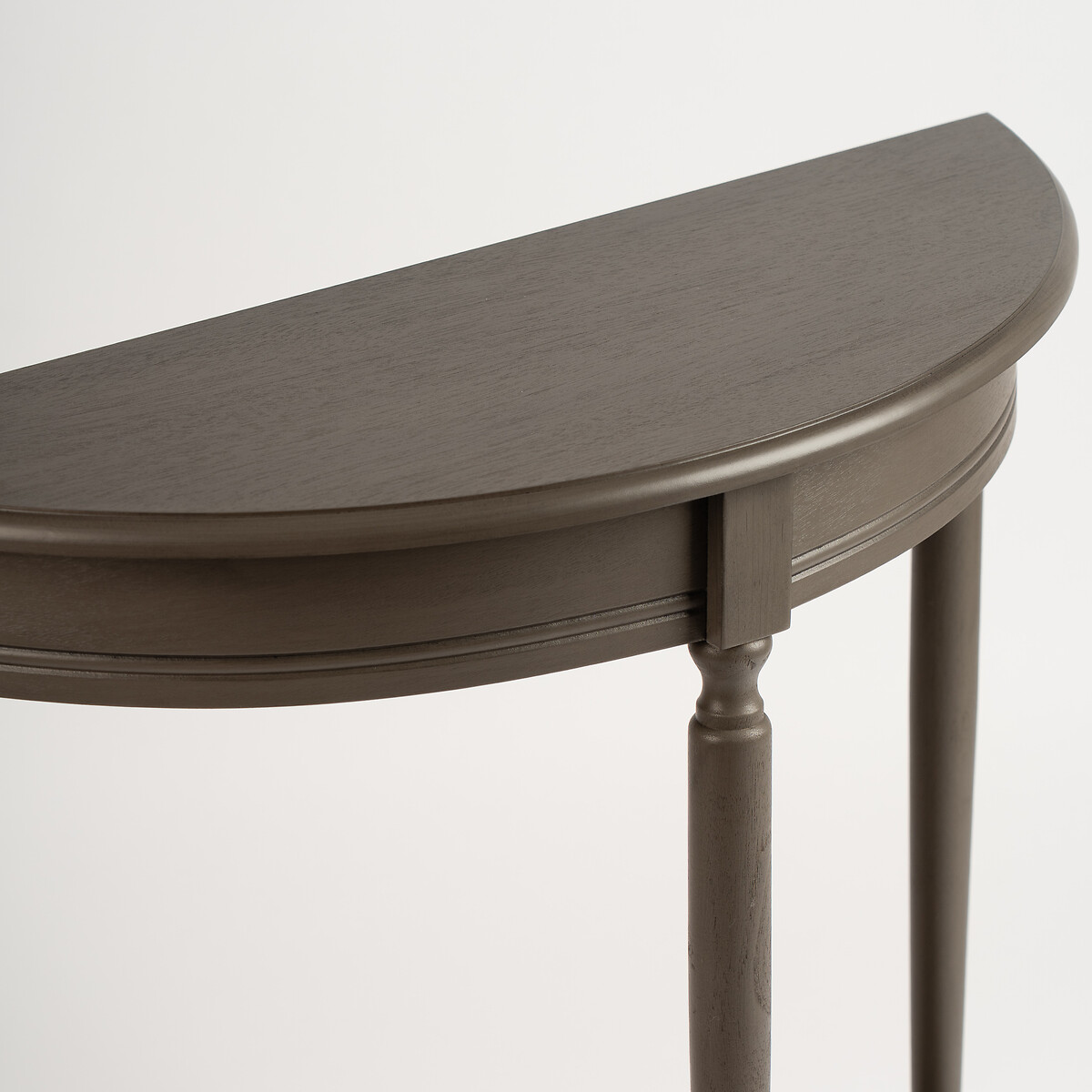 Amira Half Moon Side Table brown/khaki, SO'HOME