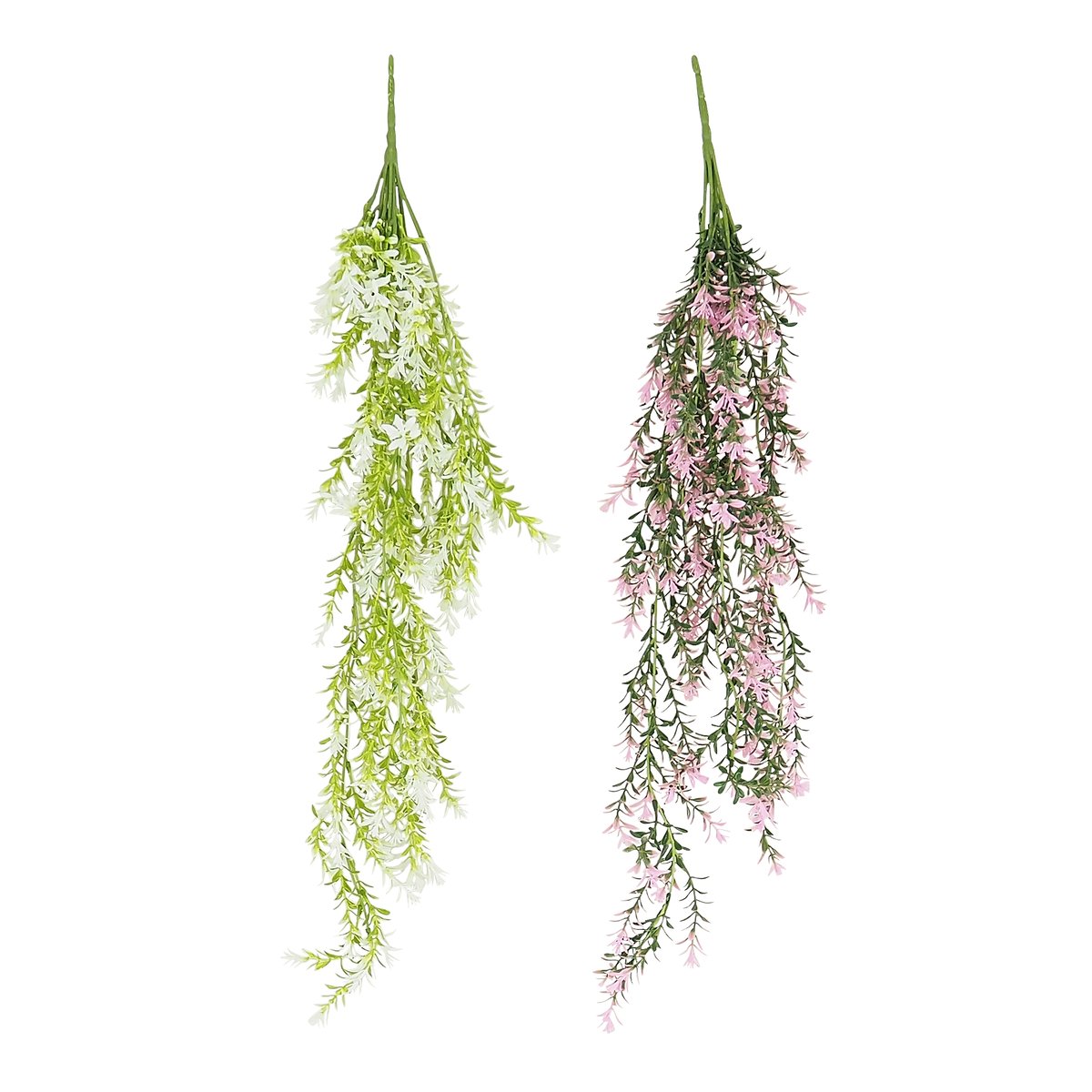 Chute plante artificielle 78cm lot de 2 autres, LIGNE DECO