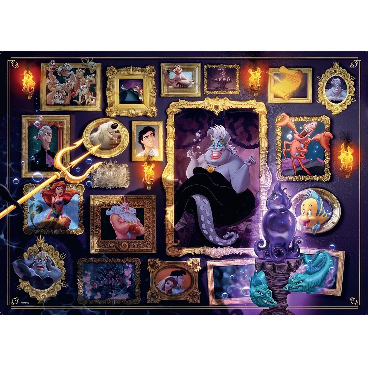 Puzzle Ursula 1000 pièces noir, RAVENSBURGER