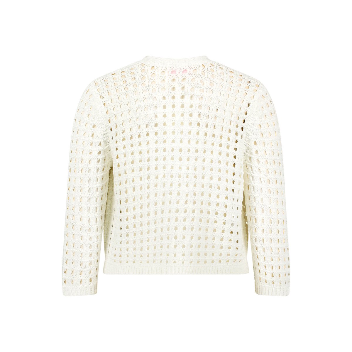 Cardigan en maille casual à teneur en fil fantaisie blanc, BETTY BARCLAY