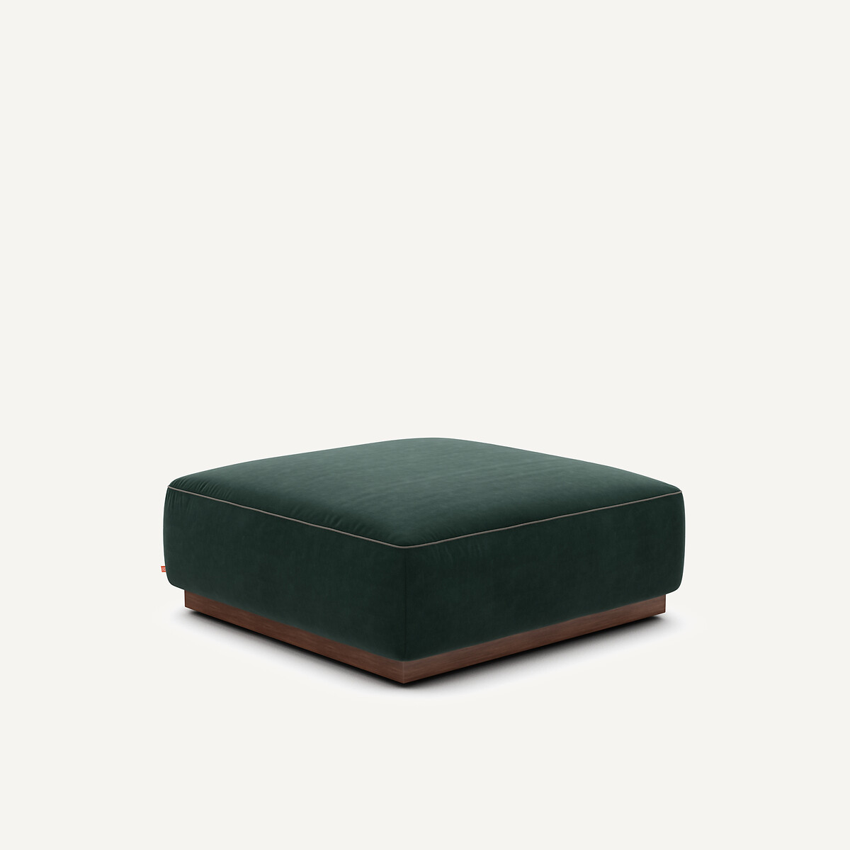 Repose-pieds en velours, JACOPO vert tsar, AM.PM