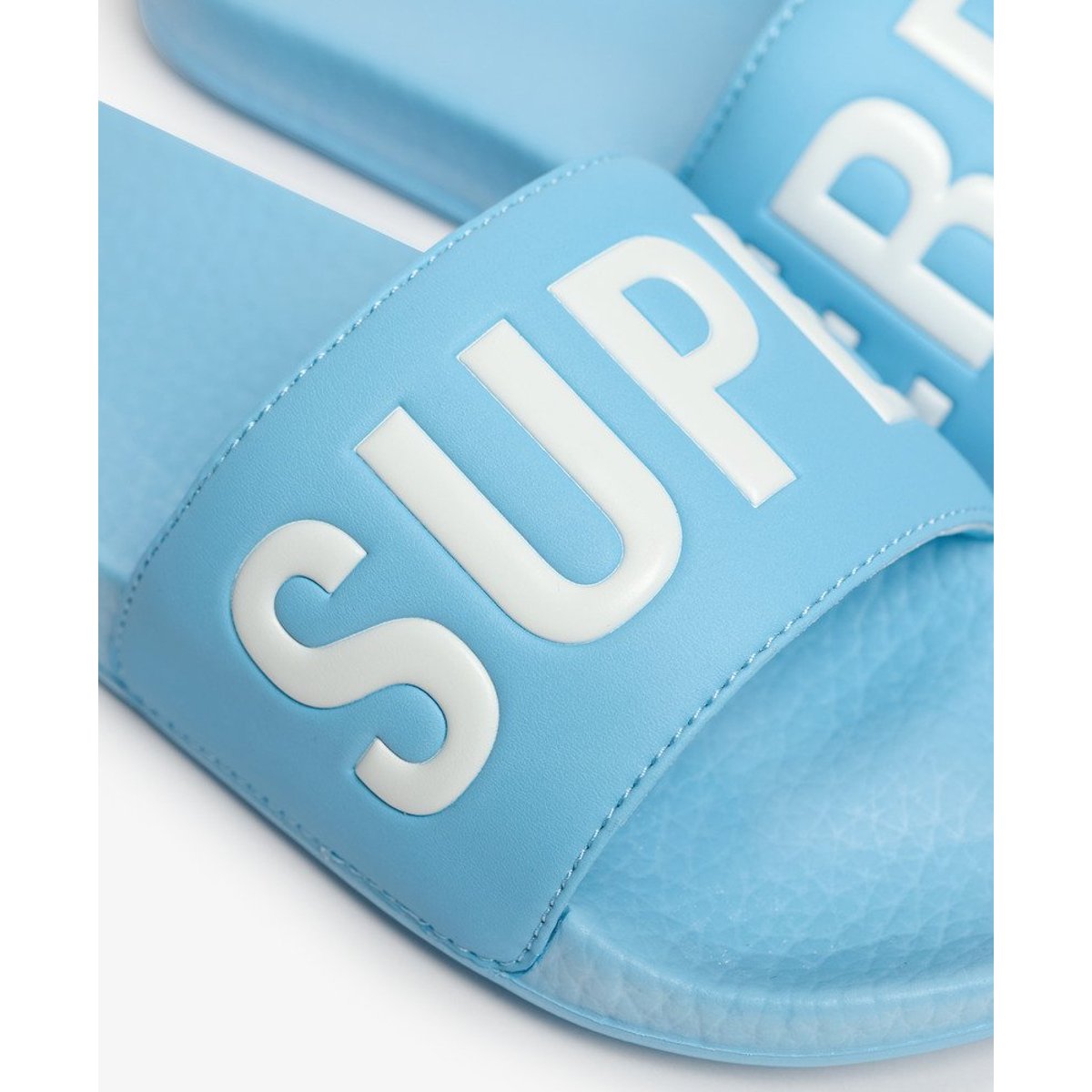Claquettes de Piscine Coupe Classique bleu mer, SUPERDRY