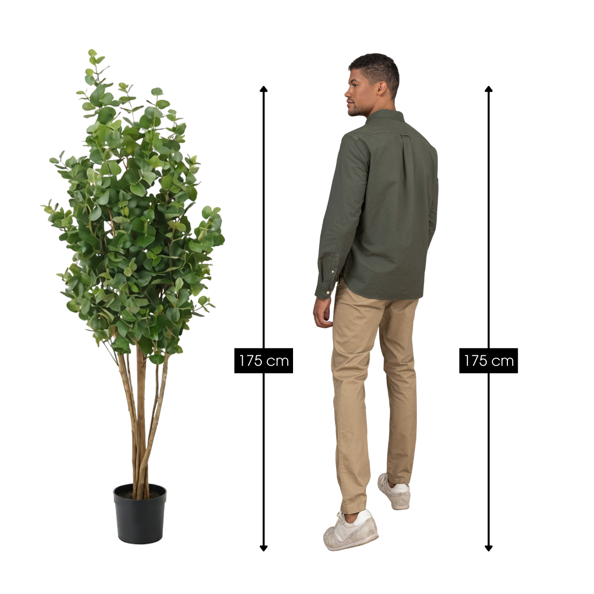 Plante artificielle EUCALYPTUSBOOM vert, MICA DECORATIONS
