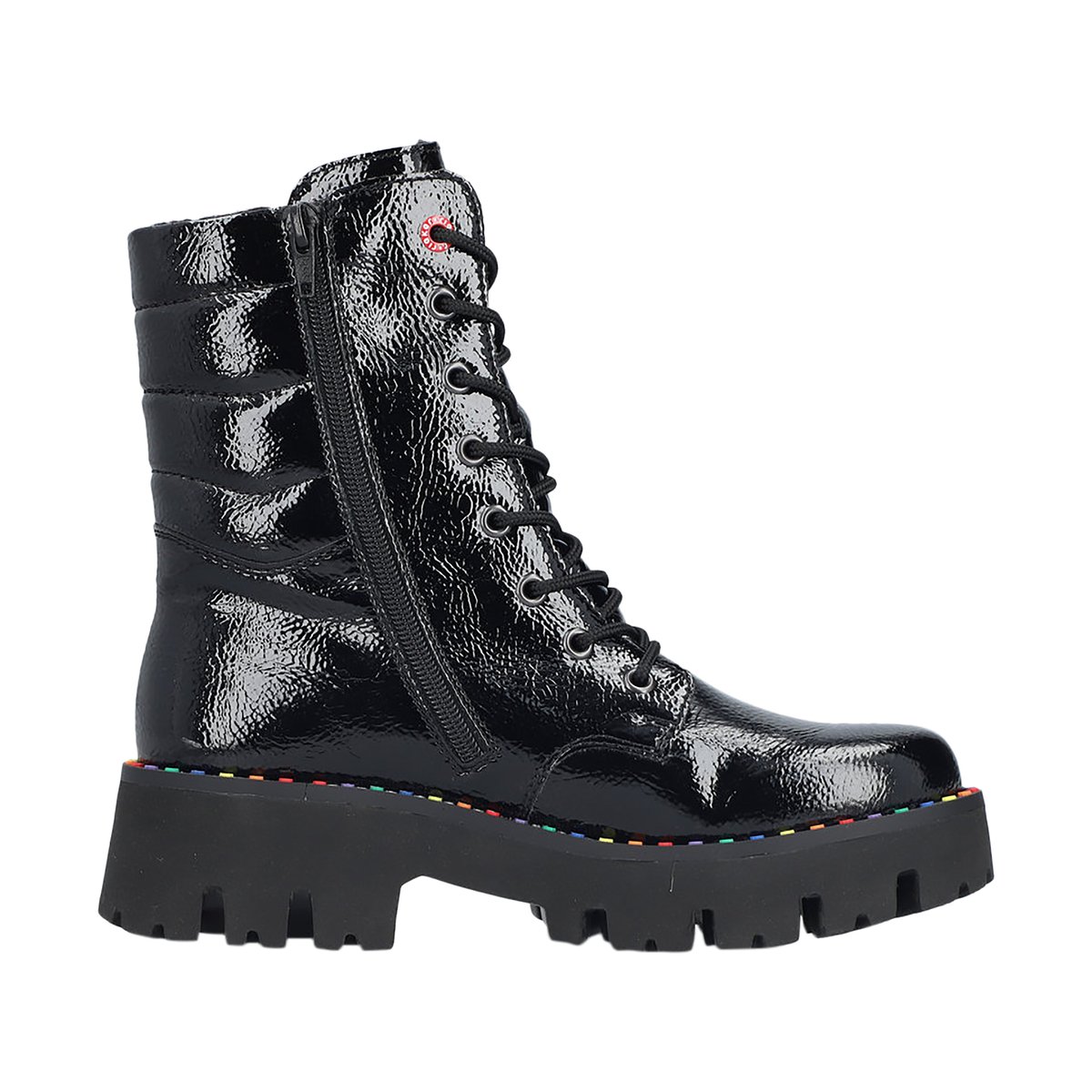 Bottines Cuir Largo noir, RIEKER