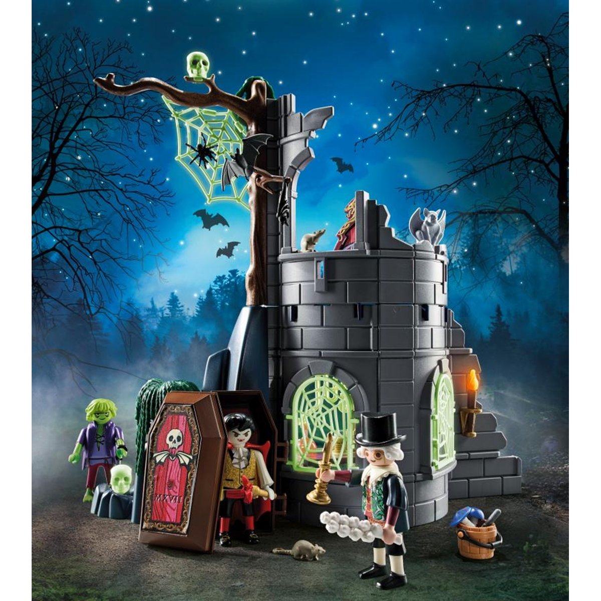 Ruine hantée multicolore, PLAYMOBIL