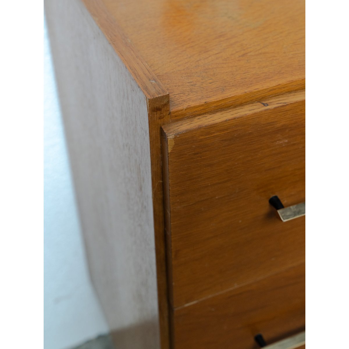 Commode en bois Olga N°462 - Bon état bois clair, DEBONGOUT