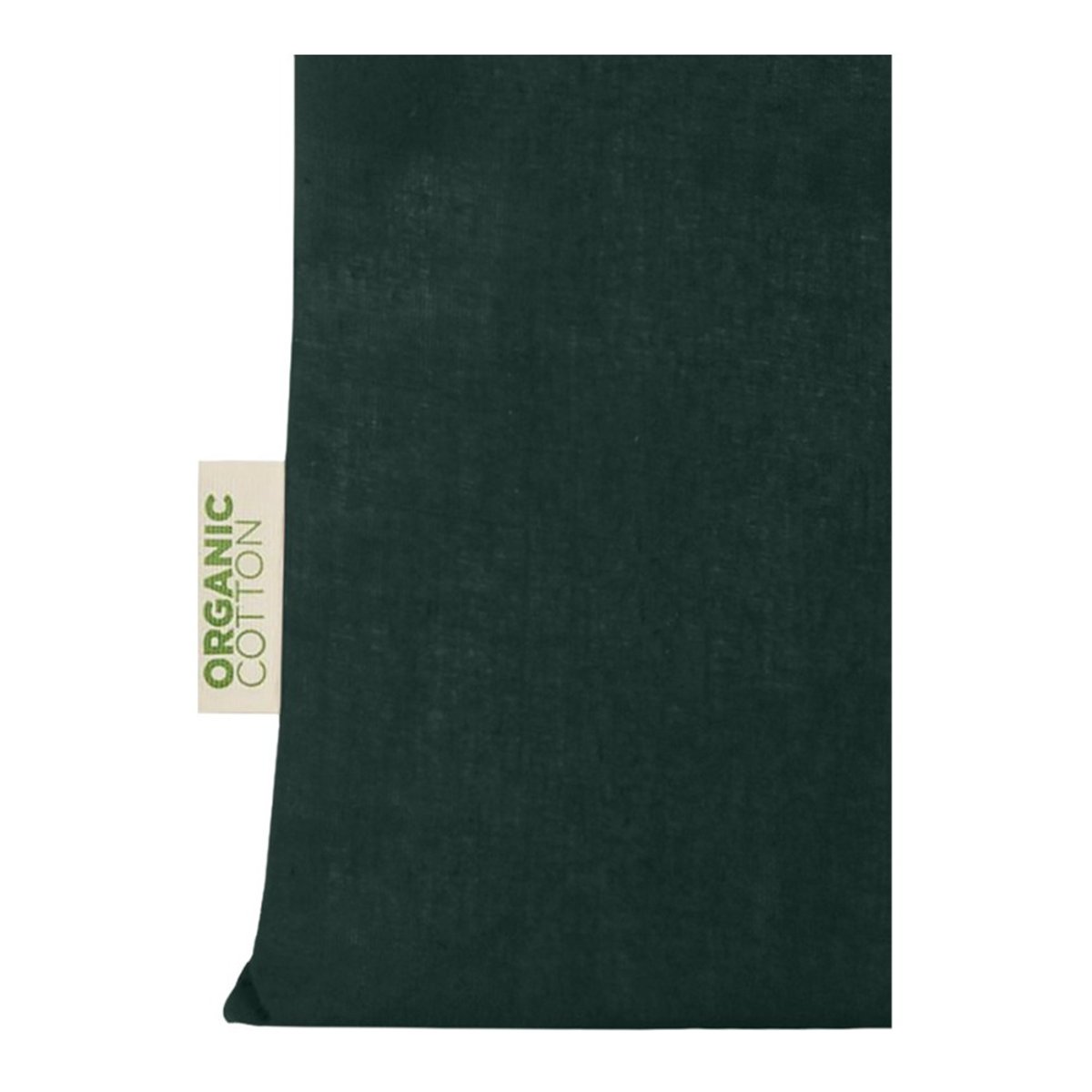 Tote bag en coton bio ODISHA vert foncé, FLOSO