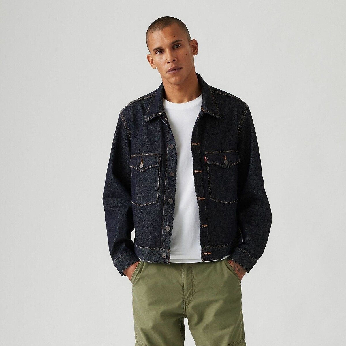 Veste en jean Trucker love your smile rinse, LEVI'S