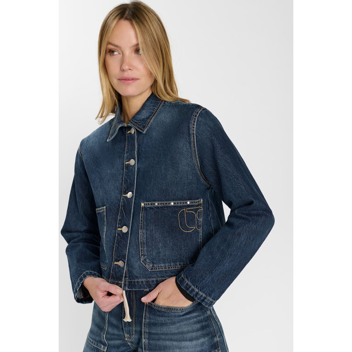 Veste AKSEL blue, LE TEMPS DES CERISES