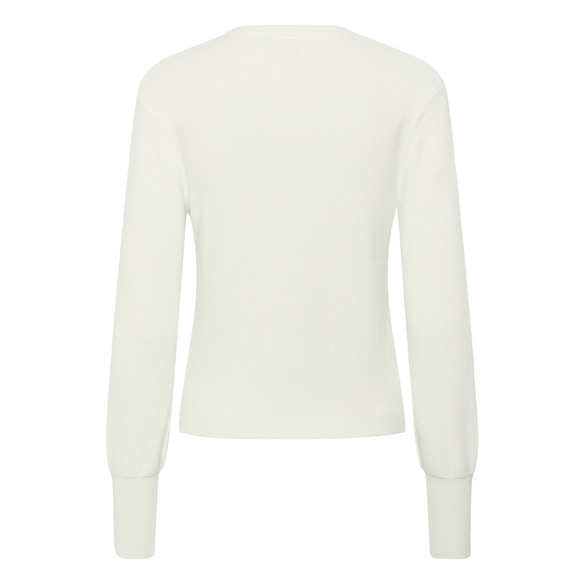 Pullover tricoté blanc, KAFFE