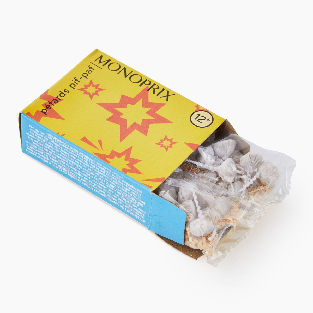 Pif paf - pétards à claquer couleur unique, MONOPRIX MAISON