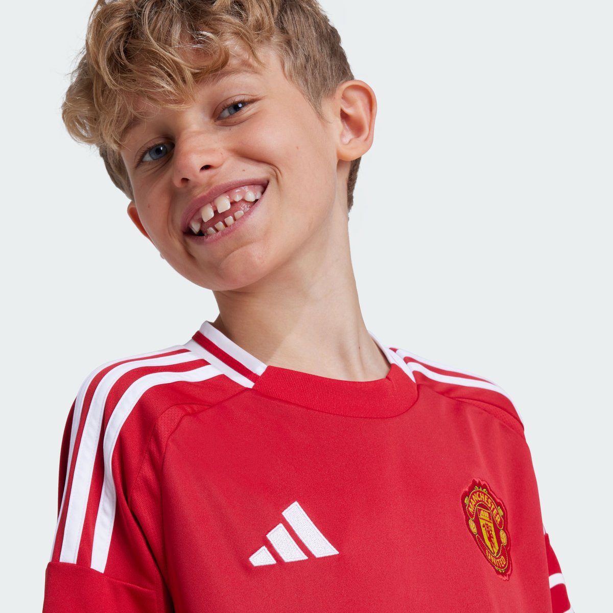 Maillot Domicile Manchester United 24/25 Enfants mufc red, adidas Performance