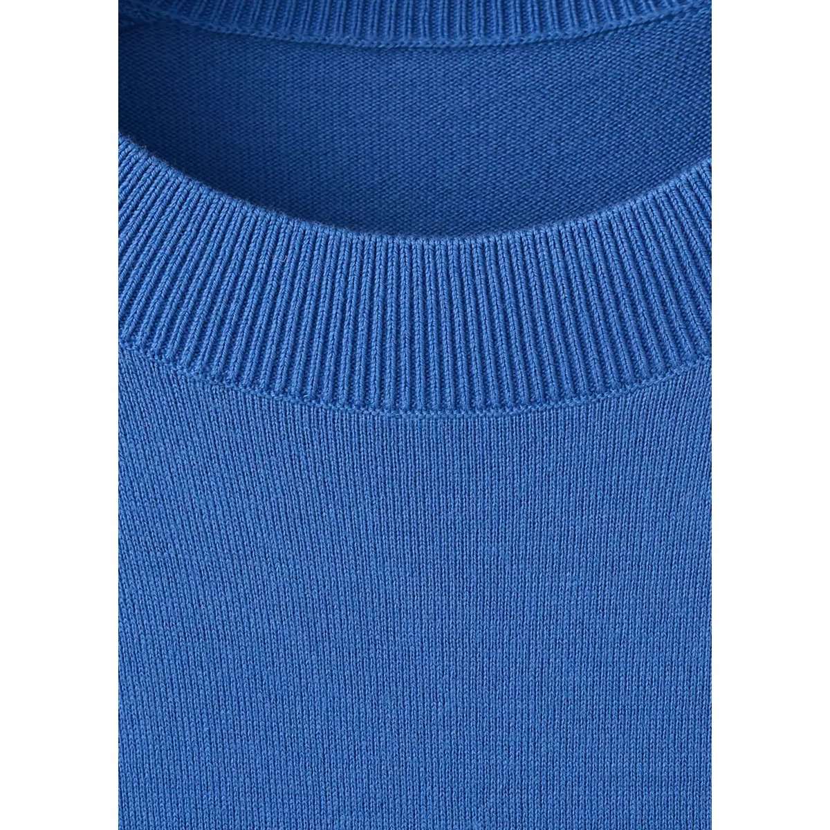 Gilet en maille avec détail nœud bleu, MANGO
