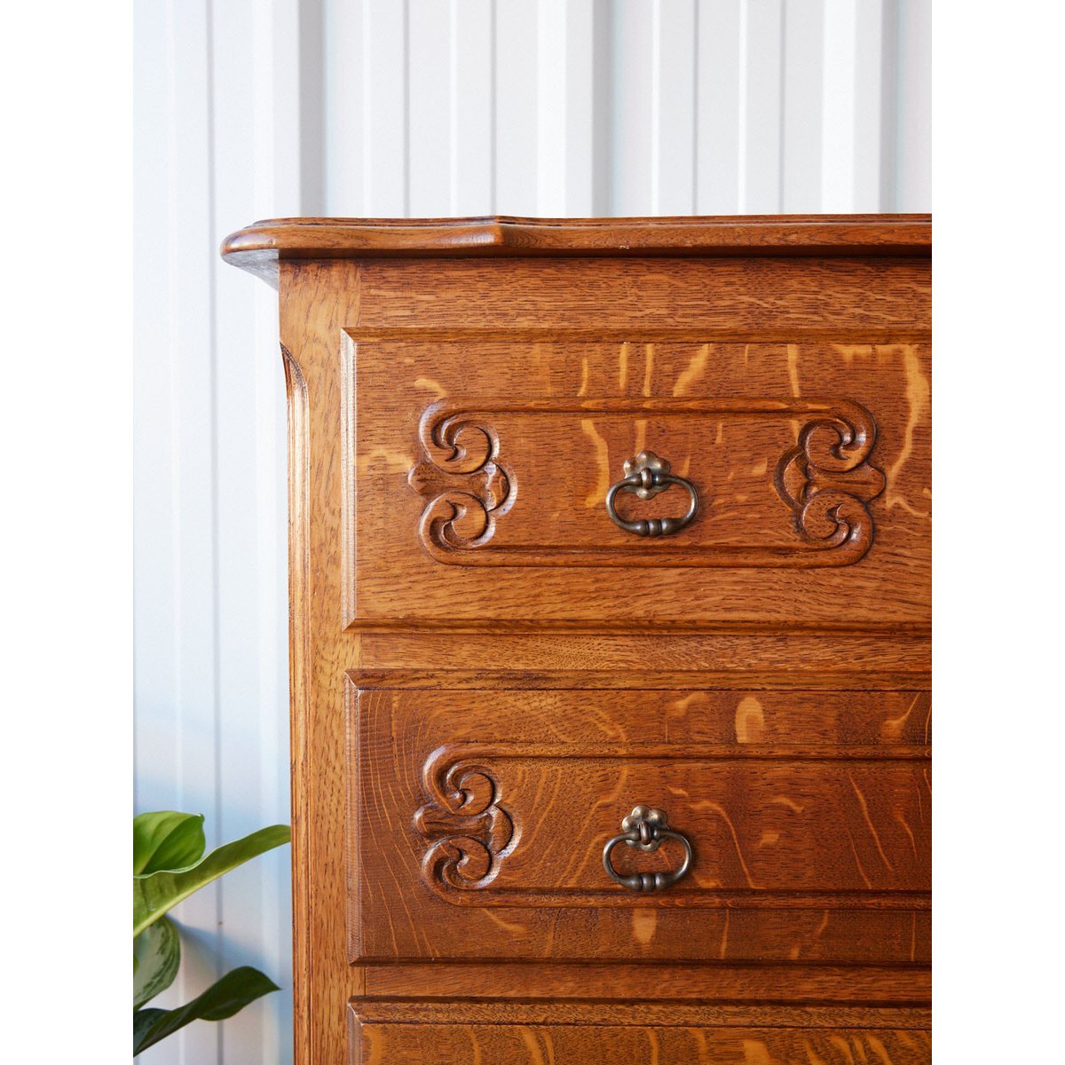 Commode en bois Garance N°582 - Bon état bois clair, DEBONGOUT