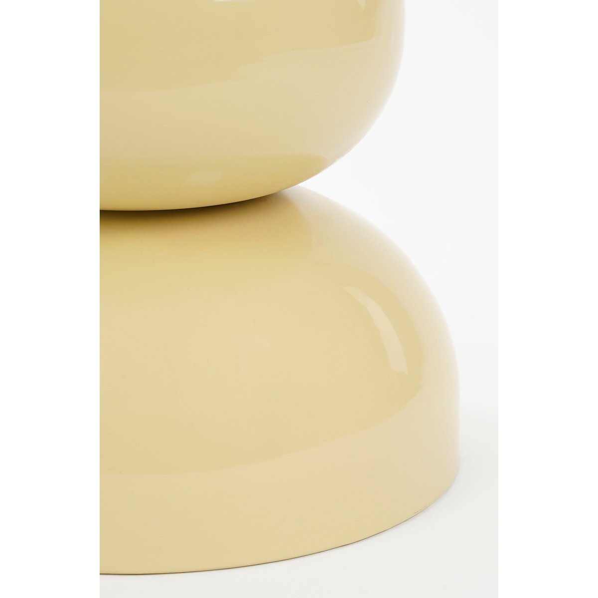 Table d'appoint LUNA beige, MICA DECORATIONS